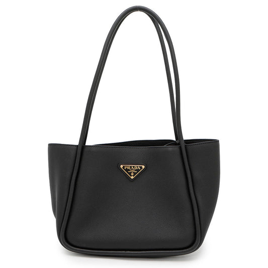 PRADA ?Shopping tote Black1BG539 Leather