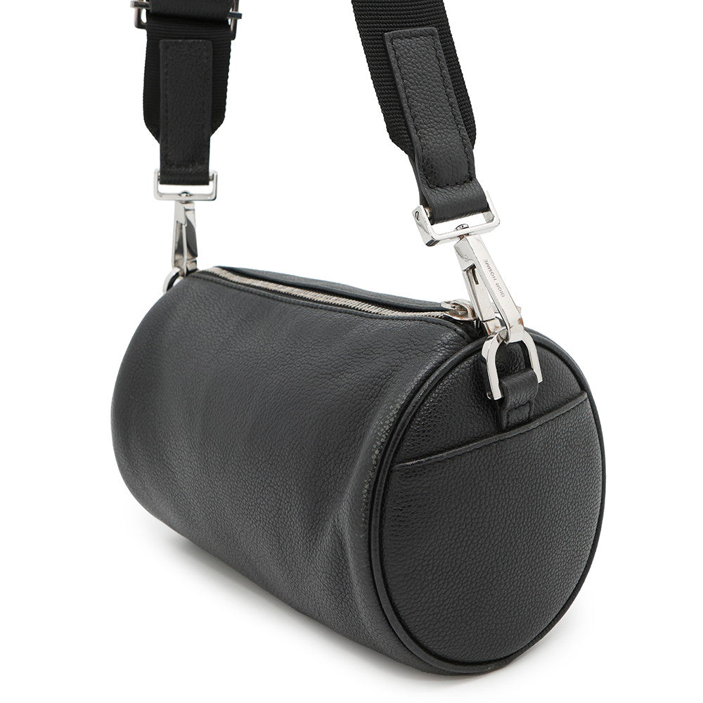 Dior Atelier Roller Shoulder Bag Black Leather