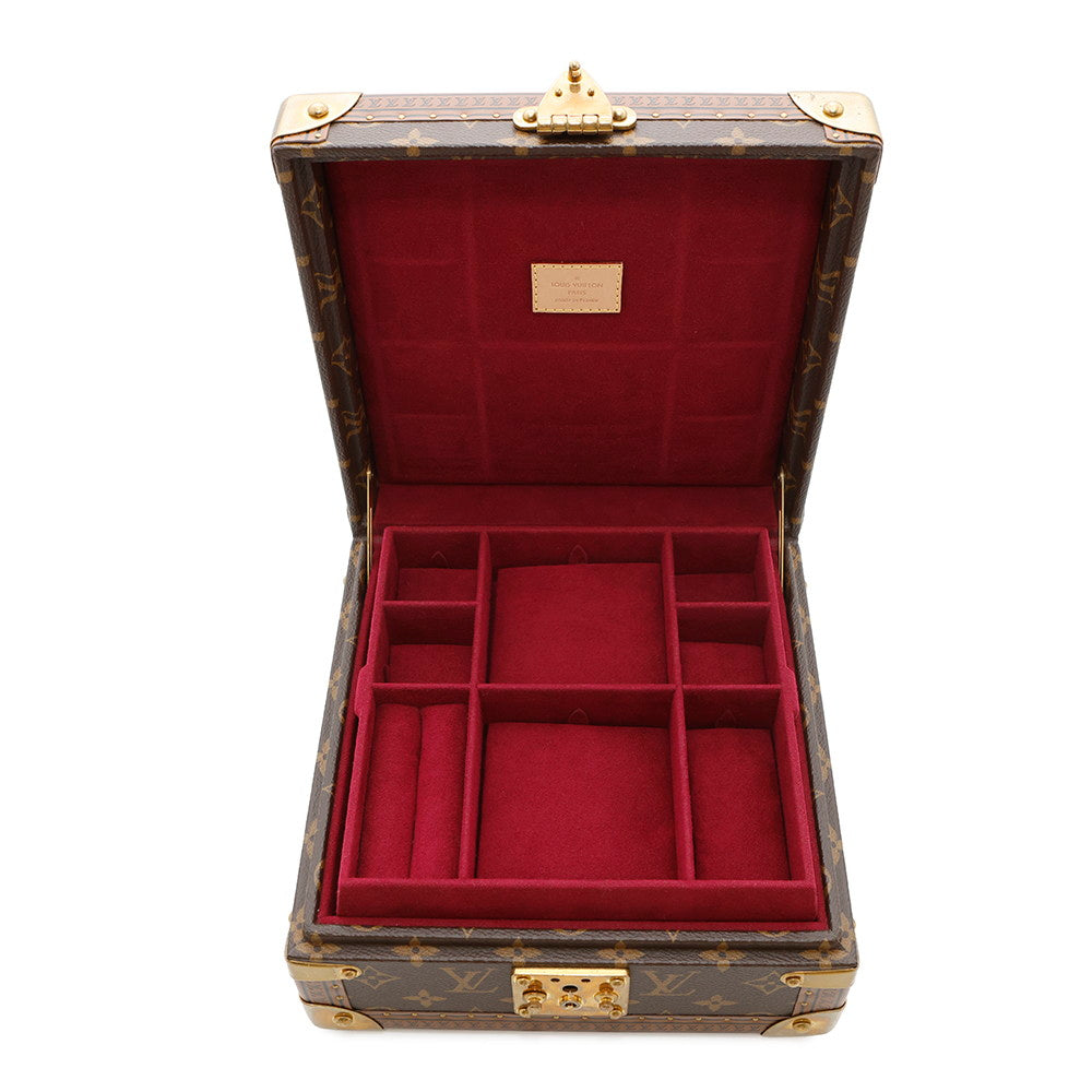 LOUIS VUITTON Coffret Joaillerie FuchsiaM20040 Monogram