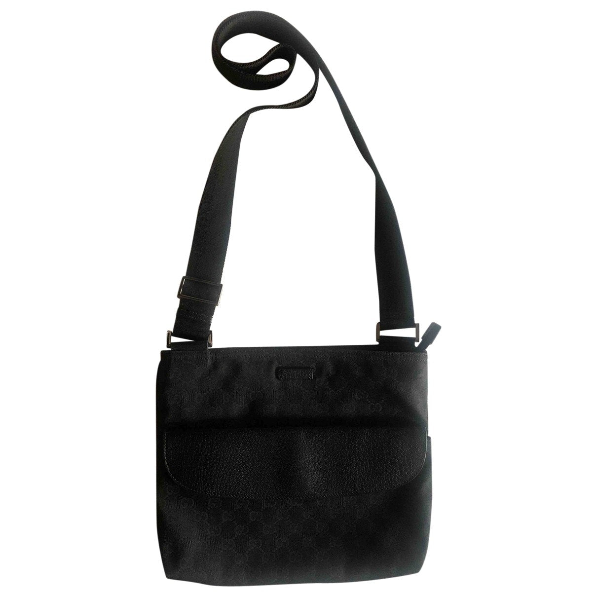 Gucci black cloth handbag
