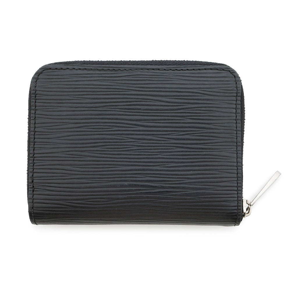 LOUIS VUITTON Zippy / Coin Purse NoirM60152 Epi Leather