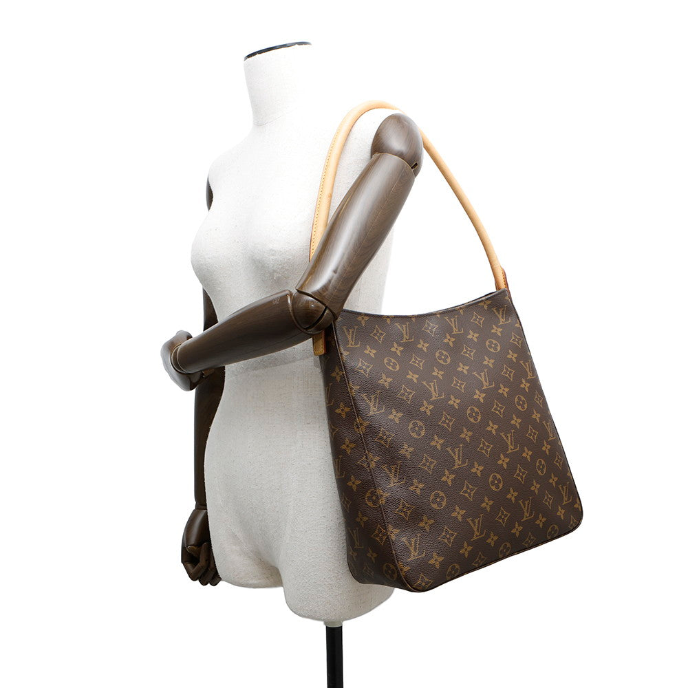 LOUIS VUITTON Looping BrownM51145 Monogram Size GM