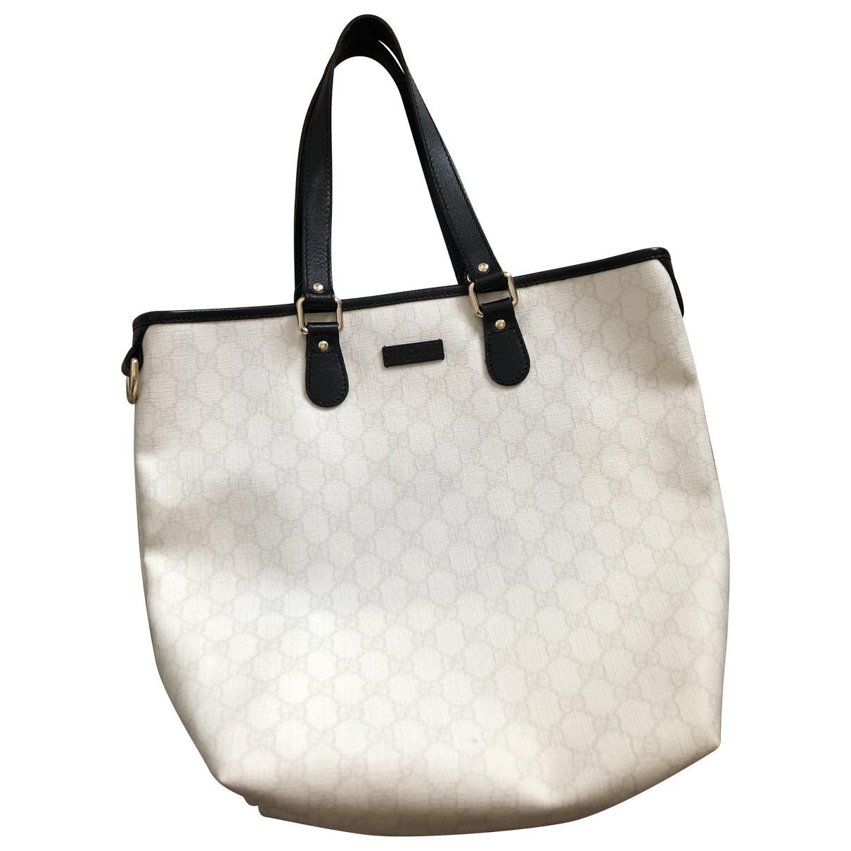 Gucci beige cloth handbag