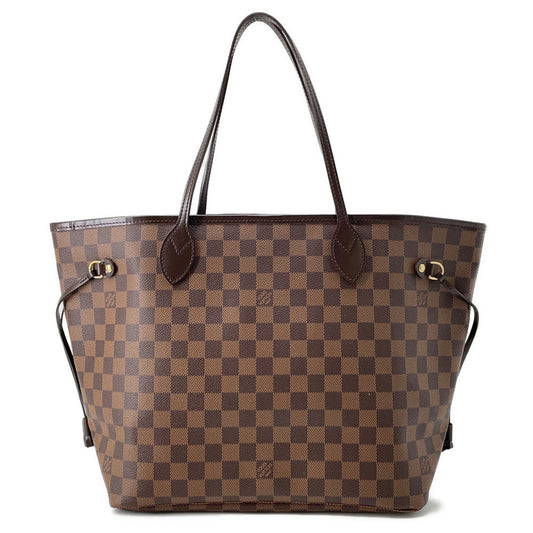 LOUIS VUITTON Neverfull CeriseN51105 Damier Ebene Canvas Size MM
