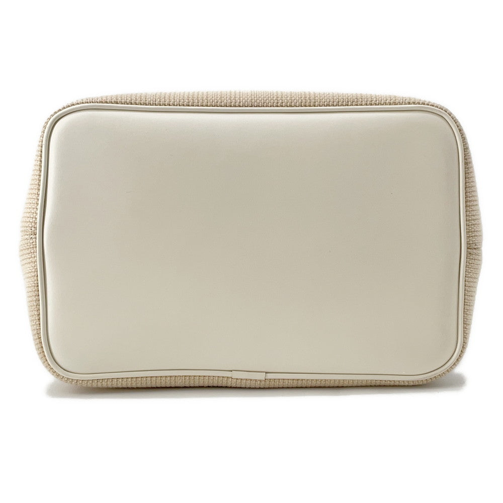 LOUIS VUITTON By the Pool Neo Noe Beige/WhiteM22852 Cotton Size MM