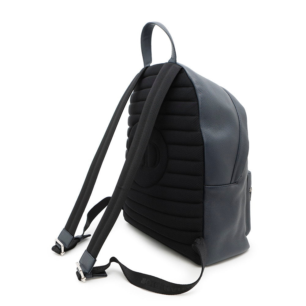 Dior Backpack Stüssy collaboration Navy Leather