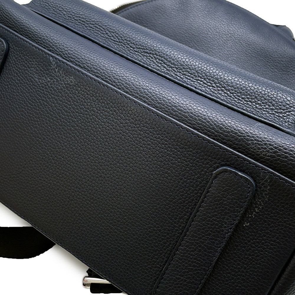 Dior Backpack Stüssy collaboration Navy Leather