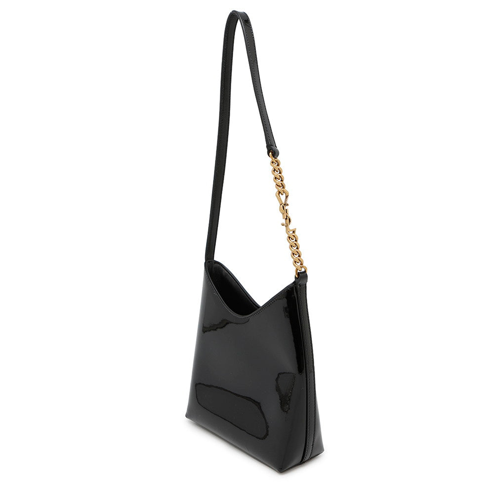 SAINT LAURENT PARIS Handbag Black773626 Patent Leather