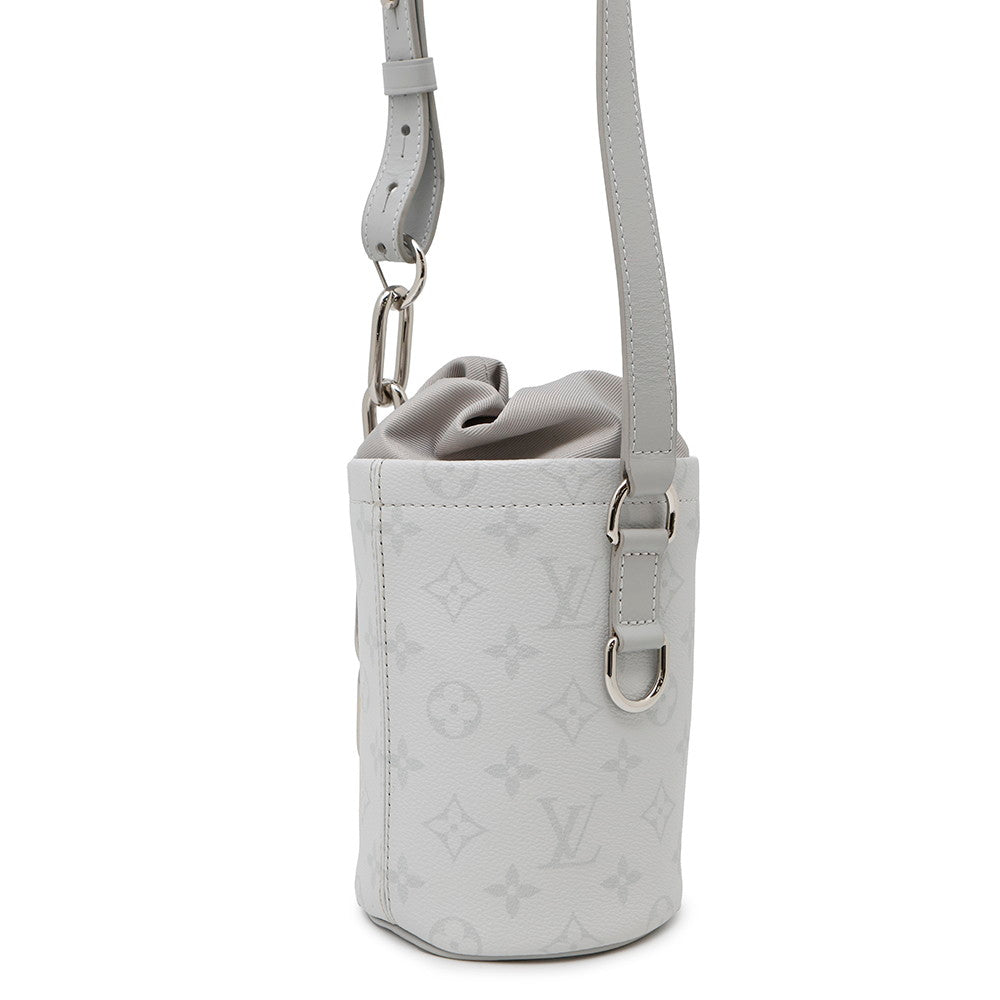 LOUIS VUITTON Chalk Nano Bag GrayM44631 Monogram