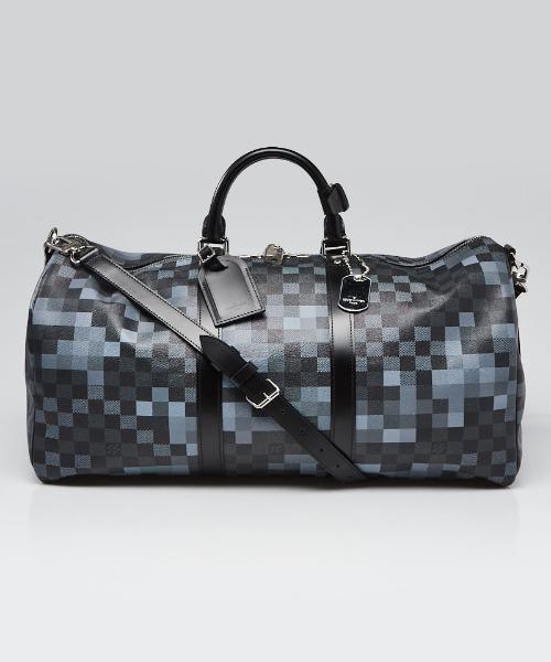 Louis Vuitton Keepall Bandoulière 50 Gray Pixel