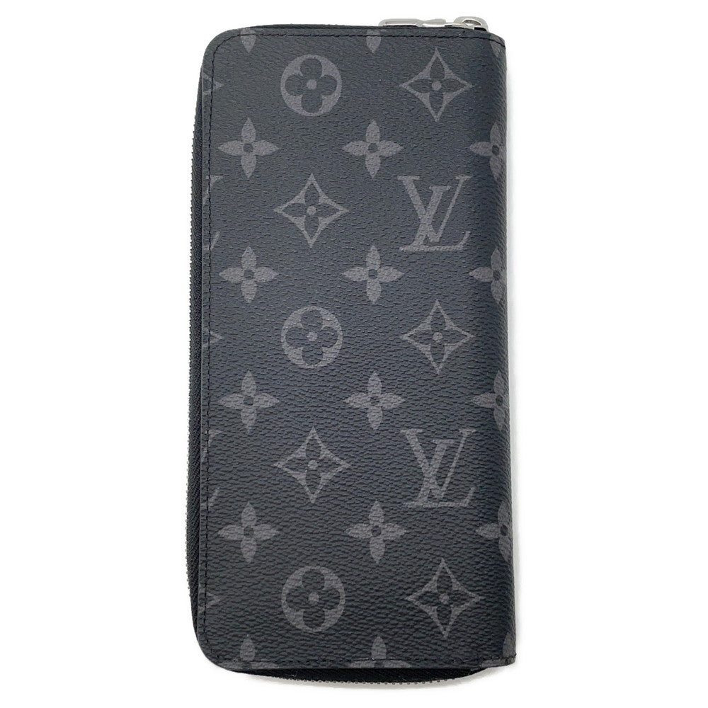 LOUIS VUITTON Zippy wallet Vertical NoirM62295 Monogram Eclipse