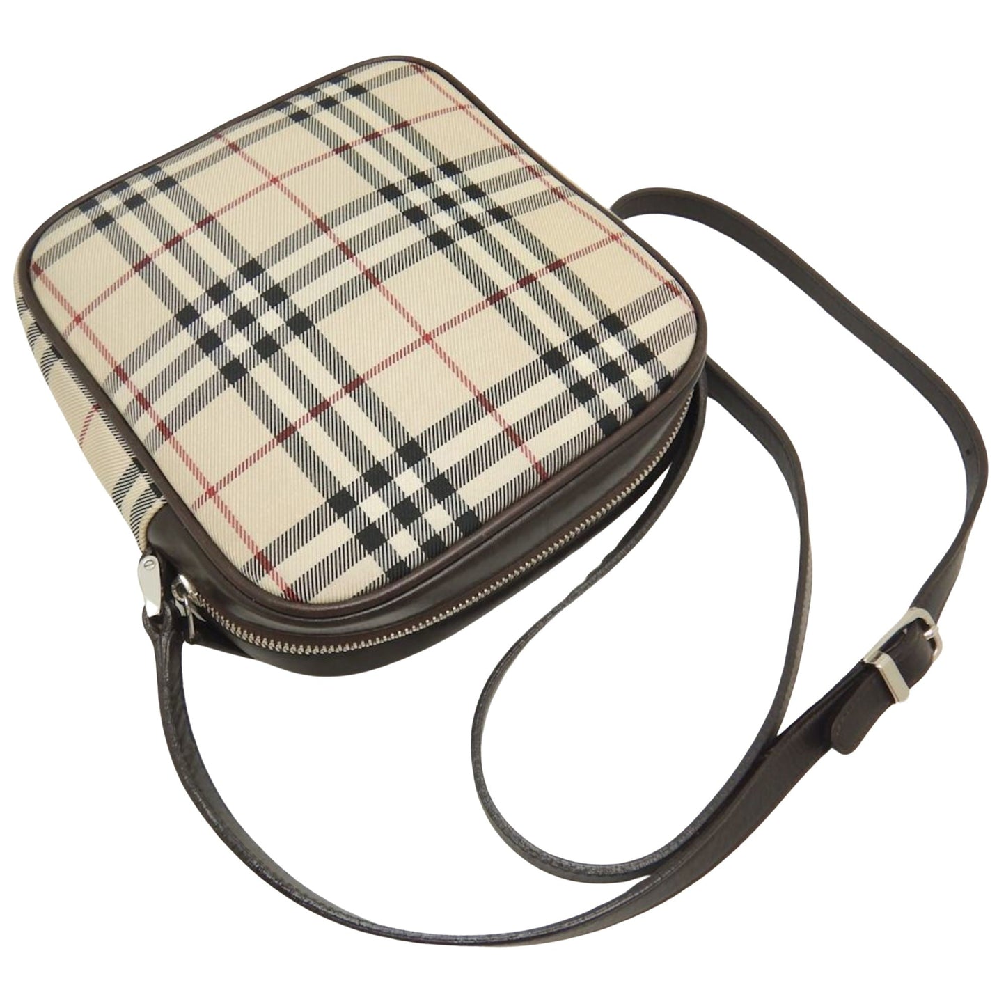 Luxury Burberry Nova Check Shoulder Bag