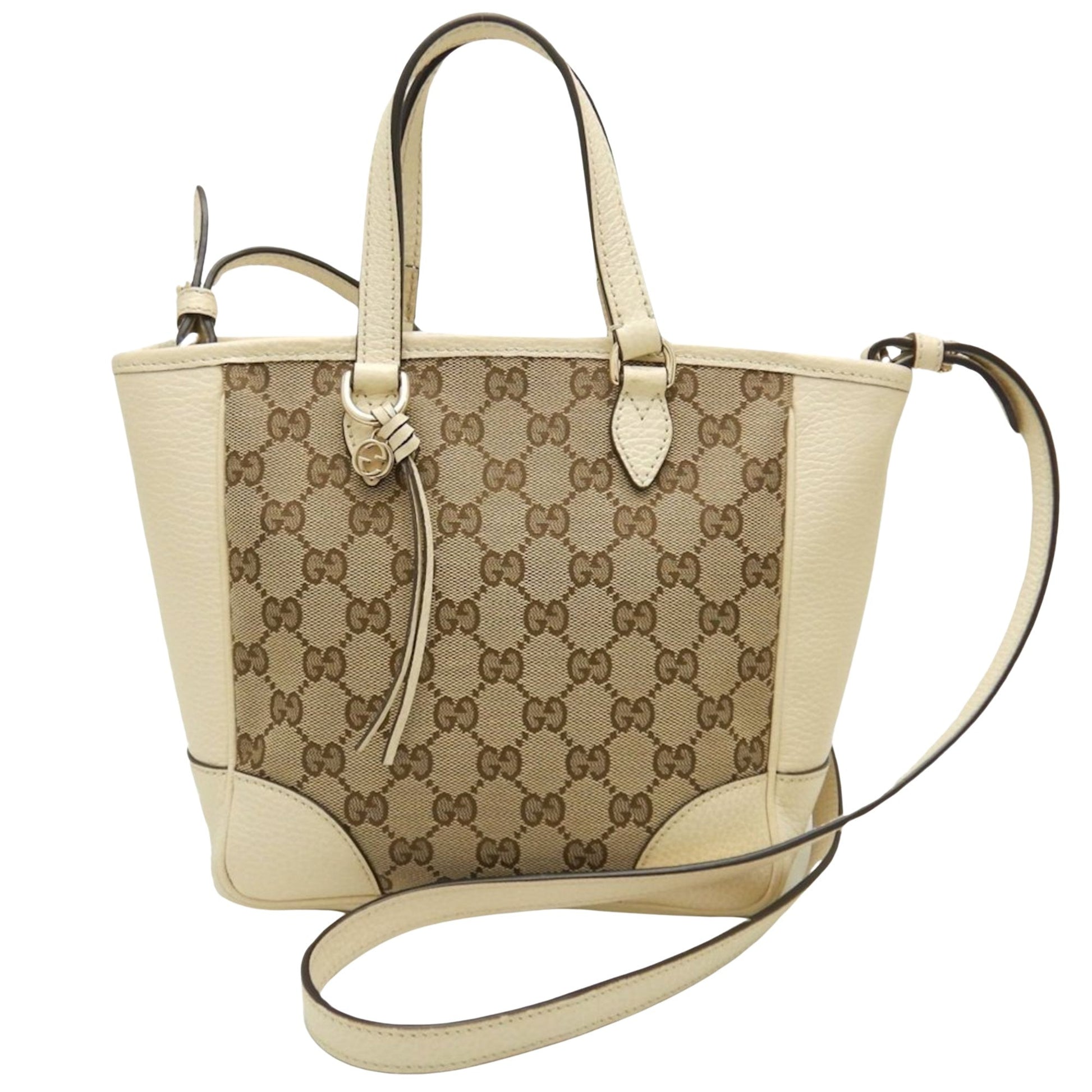 Gucci Canvas Shoulder Bag