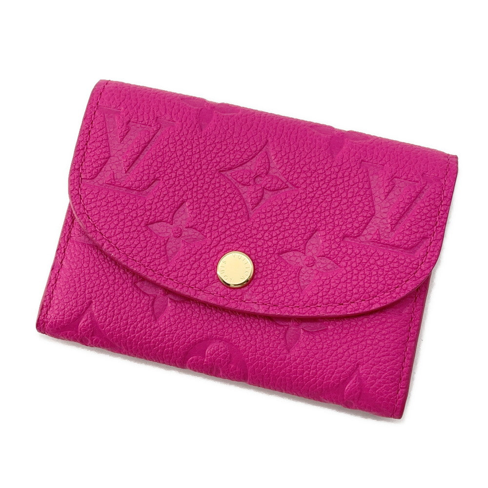 LOUIS VUITTON LV Ã TM Rosalie Coin Purse Cute PinkM14086 Monogram Empreinte Leather