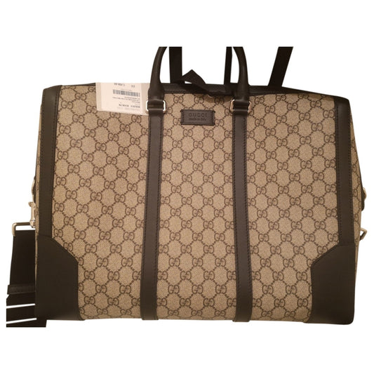 Gucci beige cloth bag