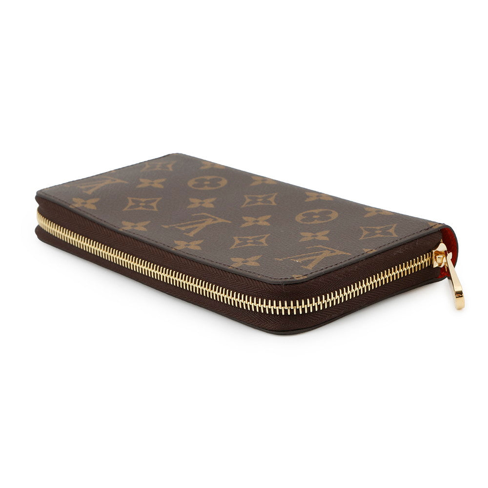 LOUIS VUITTON Zippy Wallet CoquelicotM41896 Monogram