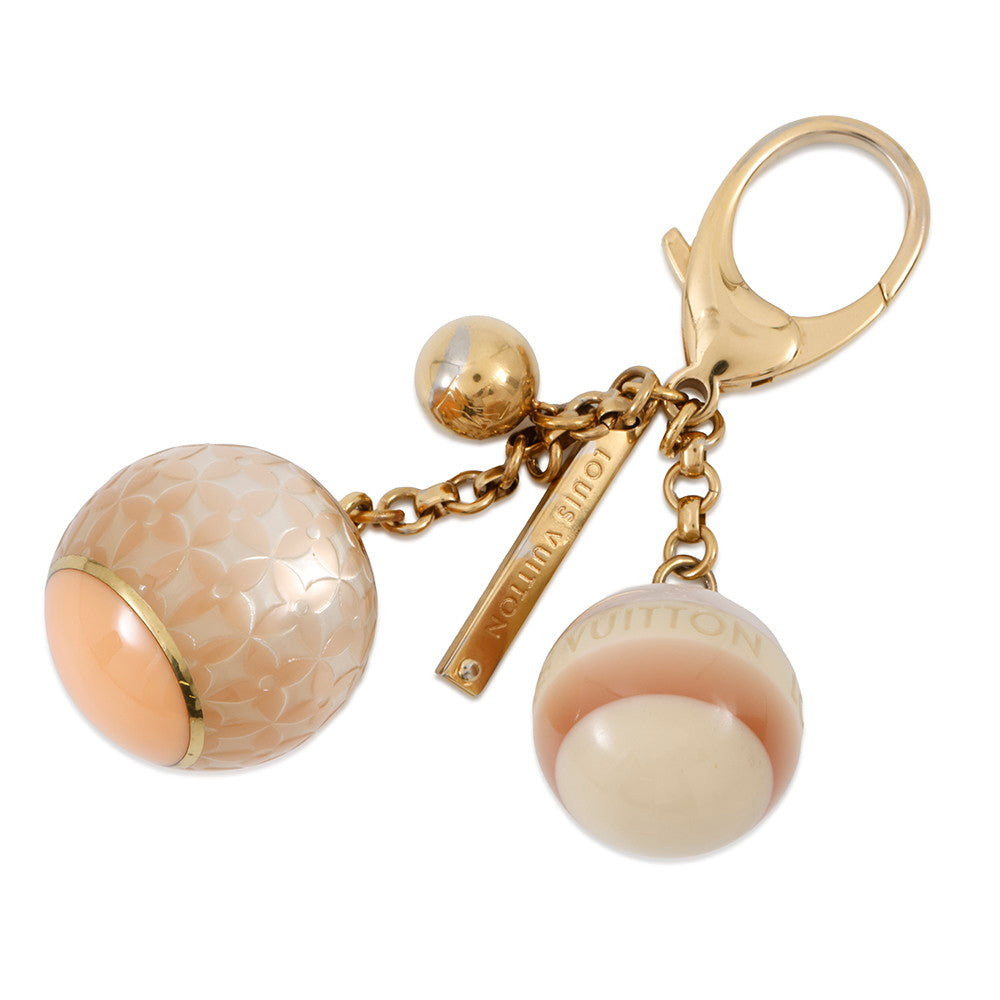 LOUIS VUITTON Bijoux Sac Mini Run Croisette Keychain ViolinM65643 Resin Metal