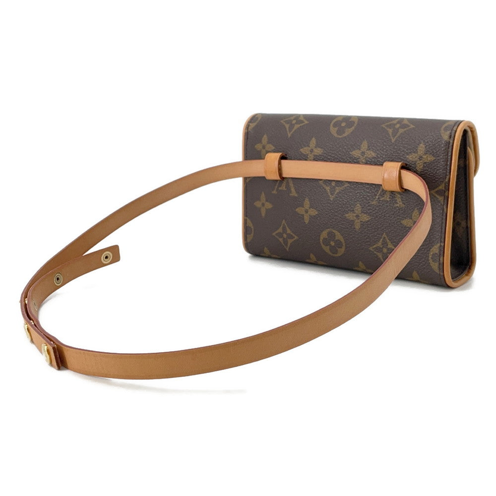 LOUIS VUITTON Pochette Florentine Brown/BeigeM51855 Monogram Size XS