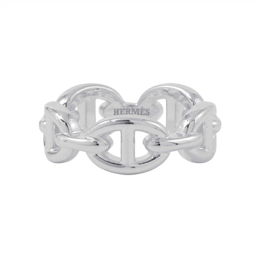 HERMES Chaine d'Ancre Anchene Ring Size PM/51/#11 SV925