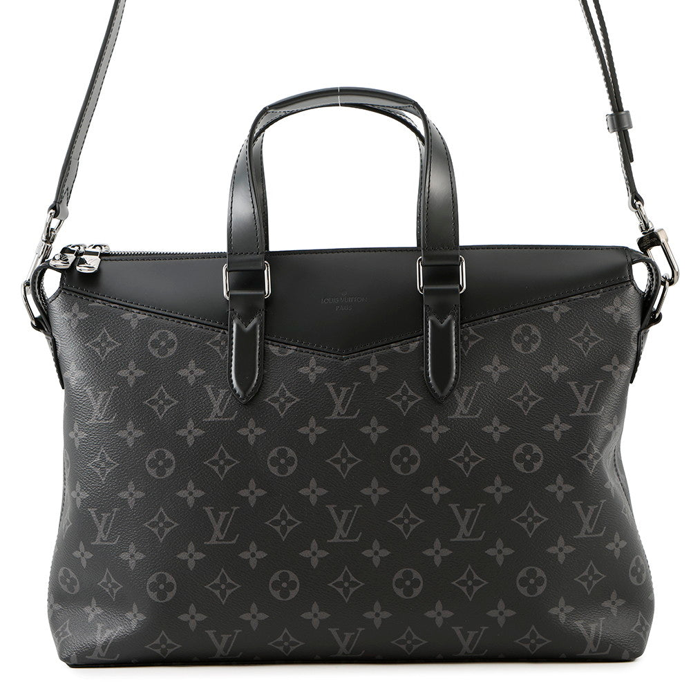LOUIS VUITTON Briefcase?Explorer NoirM40566 Monogram Eclipse