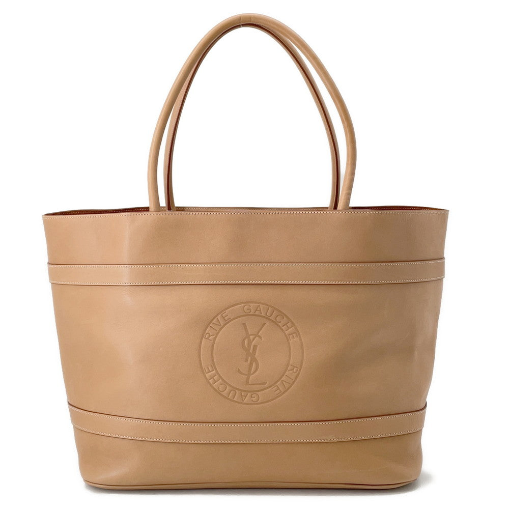SAINT LAURENT PARIS ?Cabas Rive Gauche Beige774156 Leather