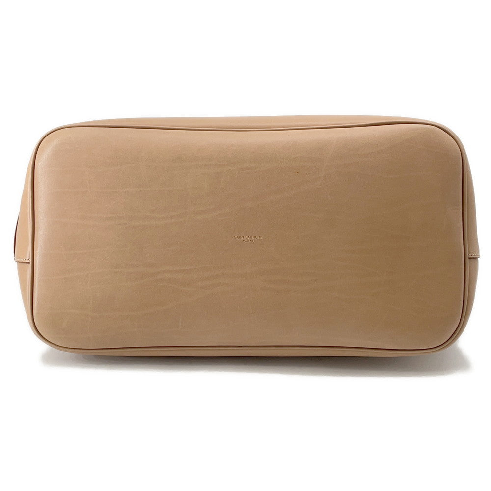 SAINT LAURENT PARIS ?Cabas Rive Gauche Beige774156 Leather