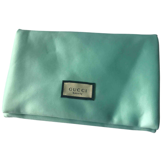 Gucci blue synthetic clutch bag