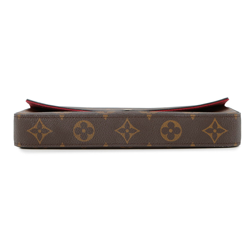 LOUIS VUITTON Felicie Pochette FuchsiaM61276 Monogram