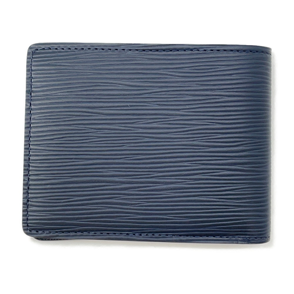 LOUIS VUITTON Portefeuille Multiple Blue MarineM61825 Epi Leather