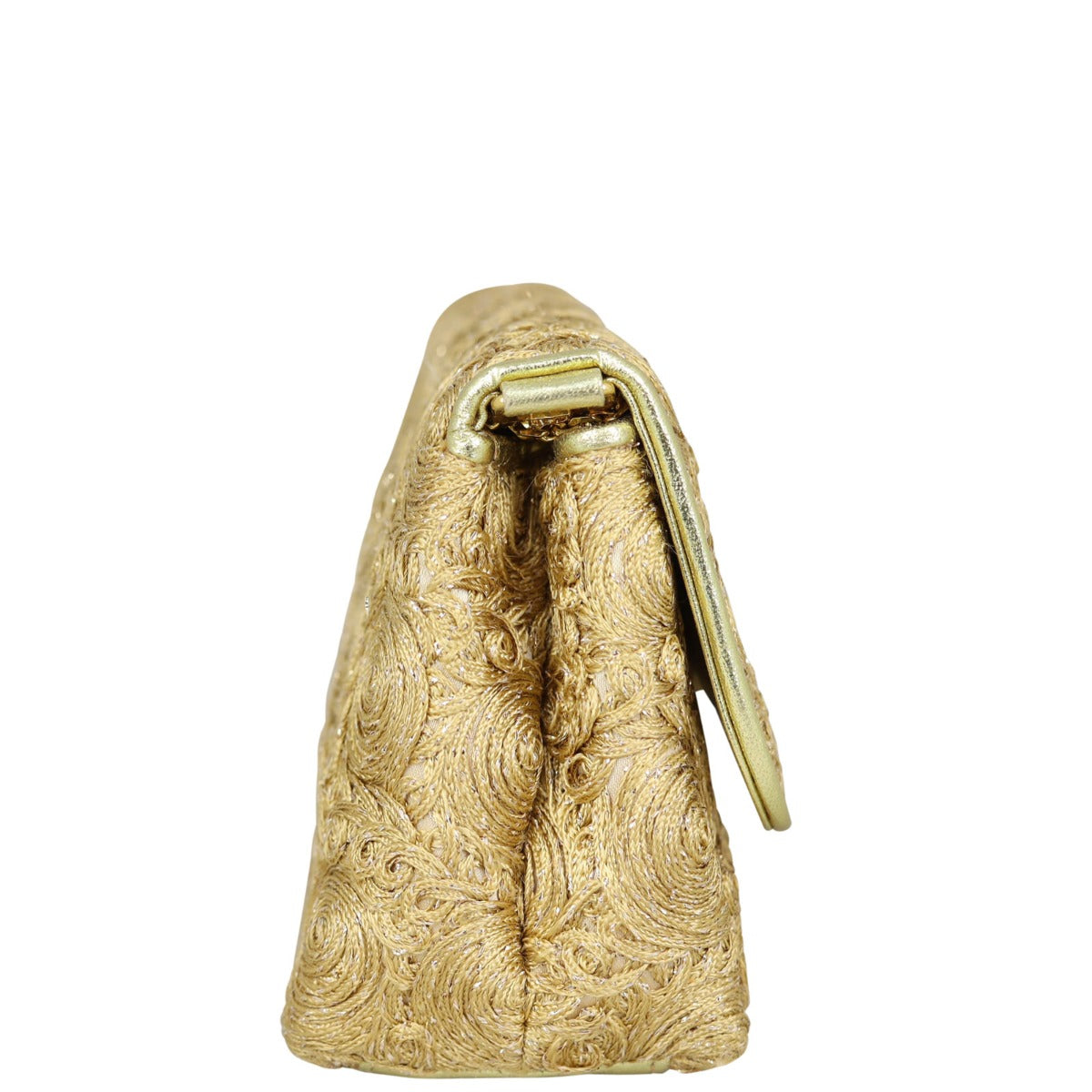 Chanel Vintage Embroidered Chain Bag