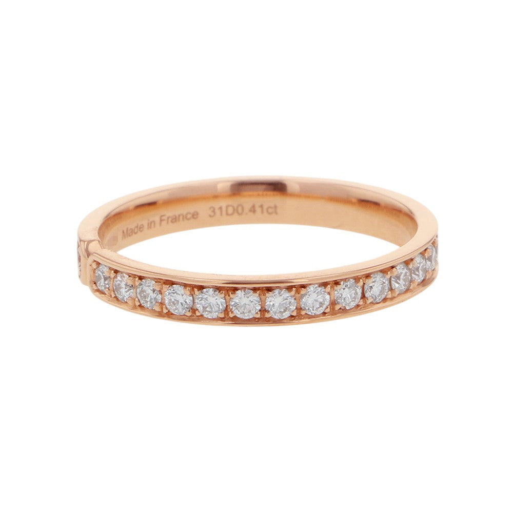 HERMES Ever Kelly PM wedding ring Size 48/#8H119669B 00048 18K Pink Gold