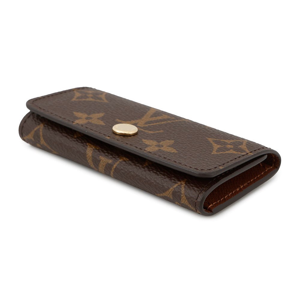 LOUIS VUITTON Multicles4 Key Case BrownM69517 Monogram