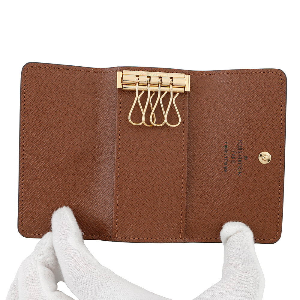 LOUIS VUITTON Multicles4 Key Case BrownM69517 Monogram