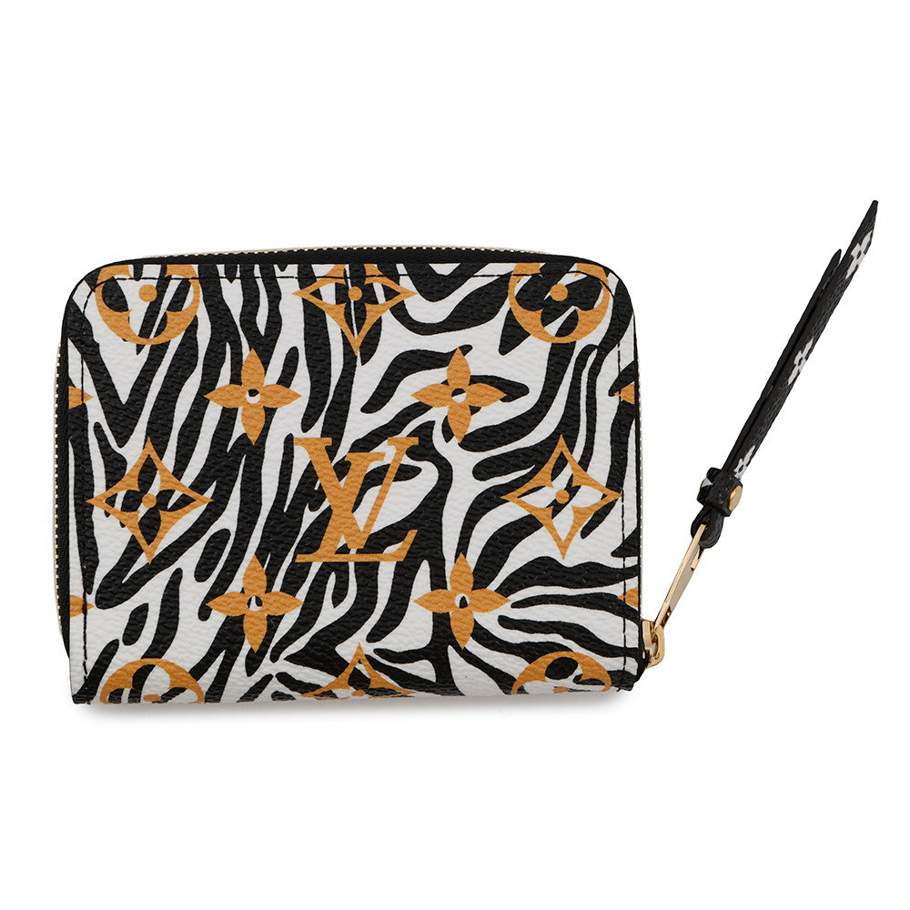 LOUIS VUITTON Zippy Coin Purse IvoireM67879 Monogram / Jungle