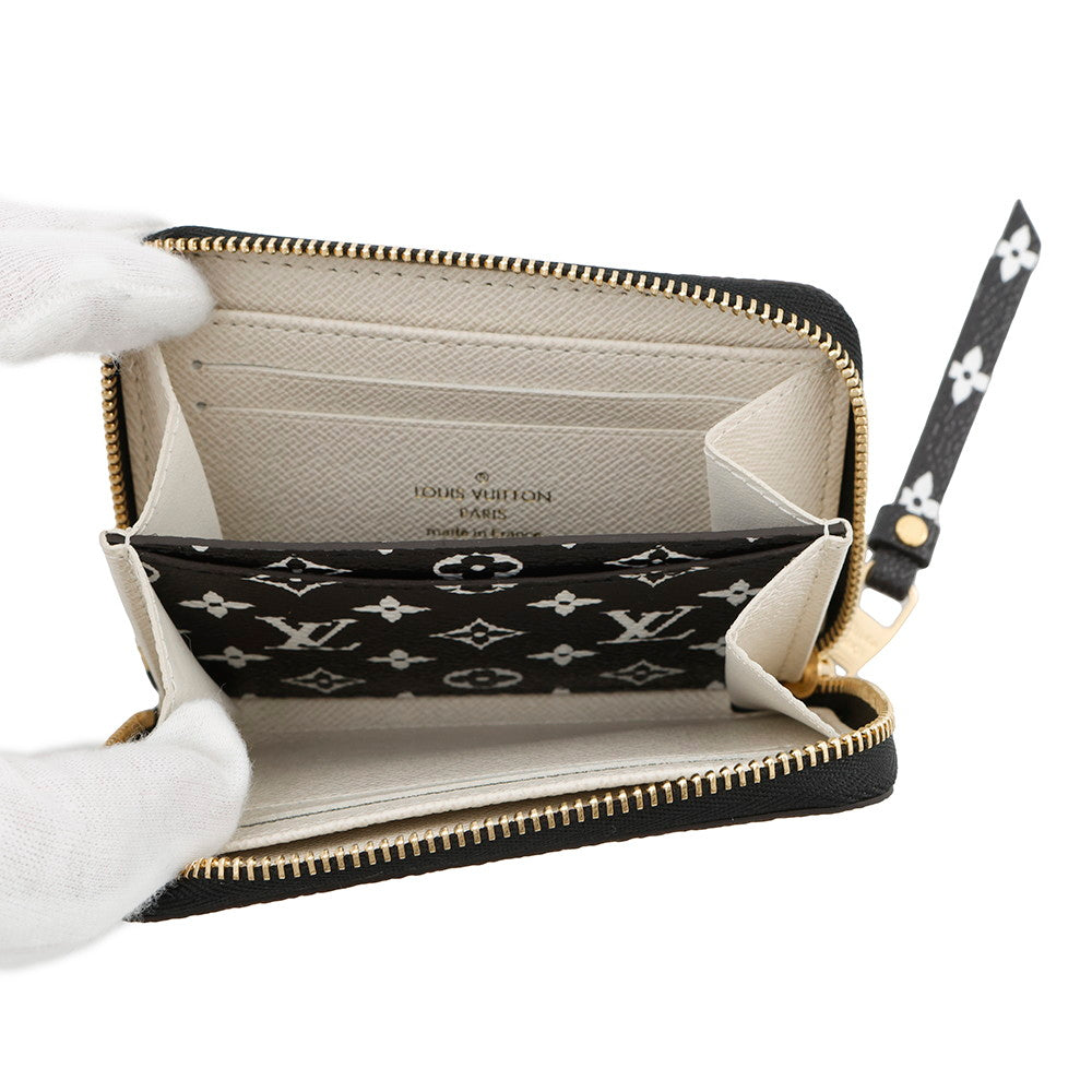 LOUIS VUITTON Zippy Coin Purse IvoireM67879 Monogram / Jungle
