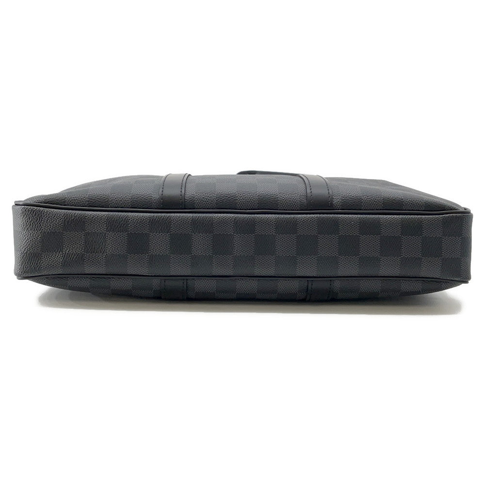 LOUIS VUITTON Port Documan Voyajaj NoirN41478 Damier Graphite Size PM