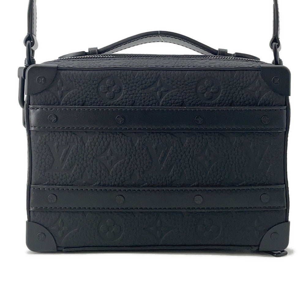 LOUIS VUITTON Handle ? Soft Trunk NoirM59163 Monogram Taurillon Leather