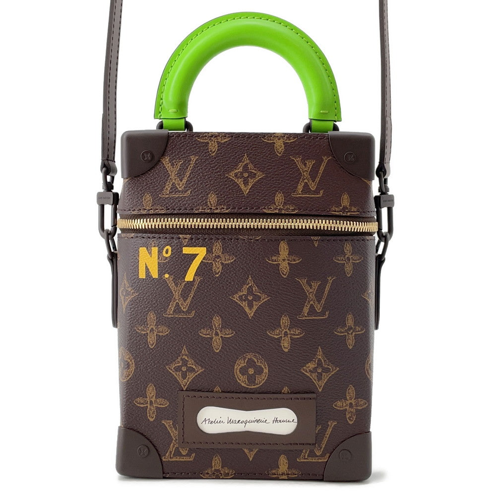 LOUIS VUITTON Vertical Box Trunk GreenM59664 Monogram