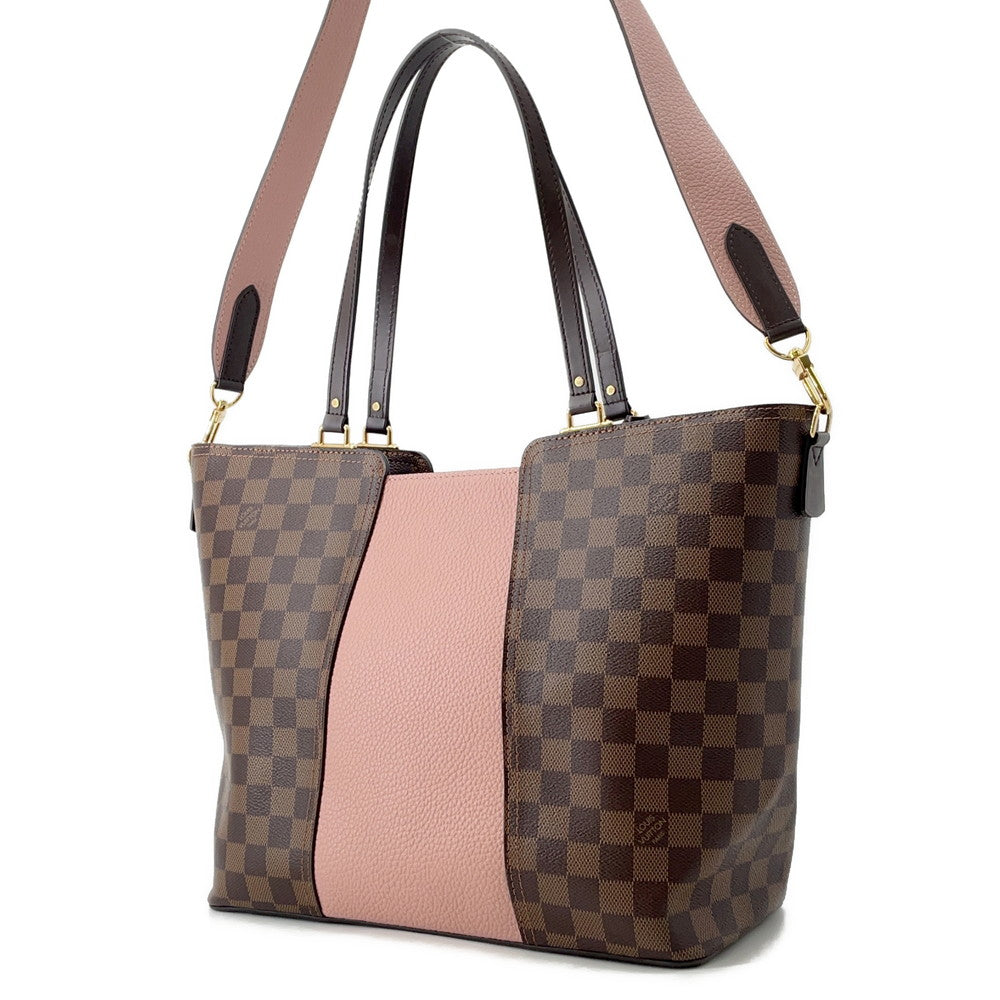 LOUIS VUITTON Jersy Brown/PinkN44041 Damier Ebene Canvas Taurillon Leather?
