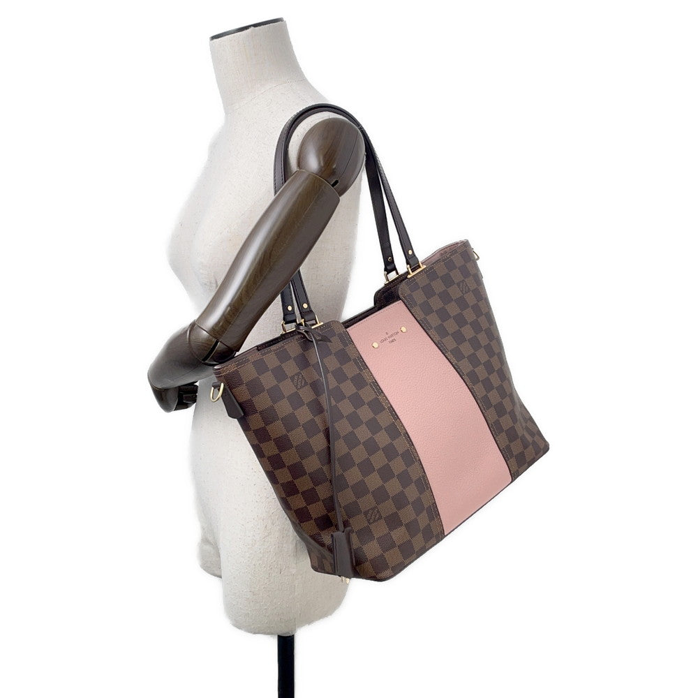 LOUIS VUITTON Jersy Brown/PinkN44041 Damier Ebene Canvas Taurillon Leather?