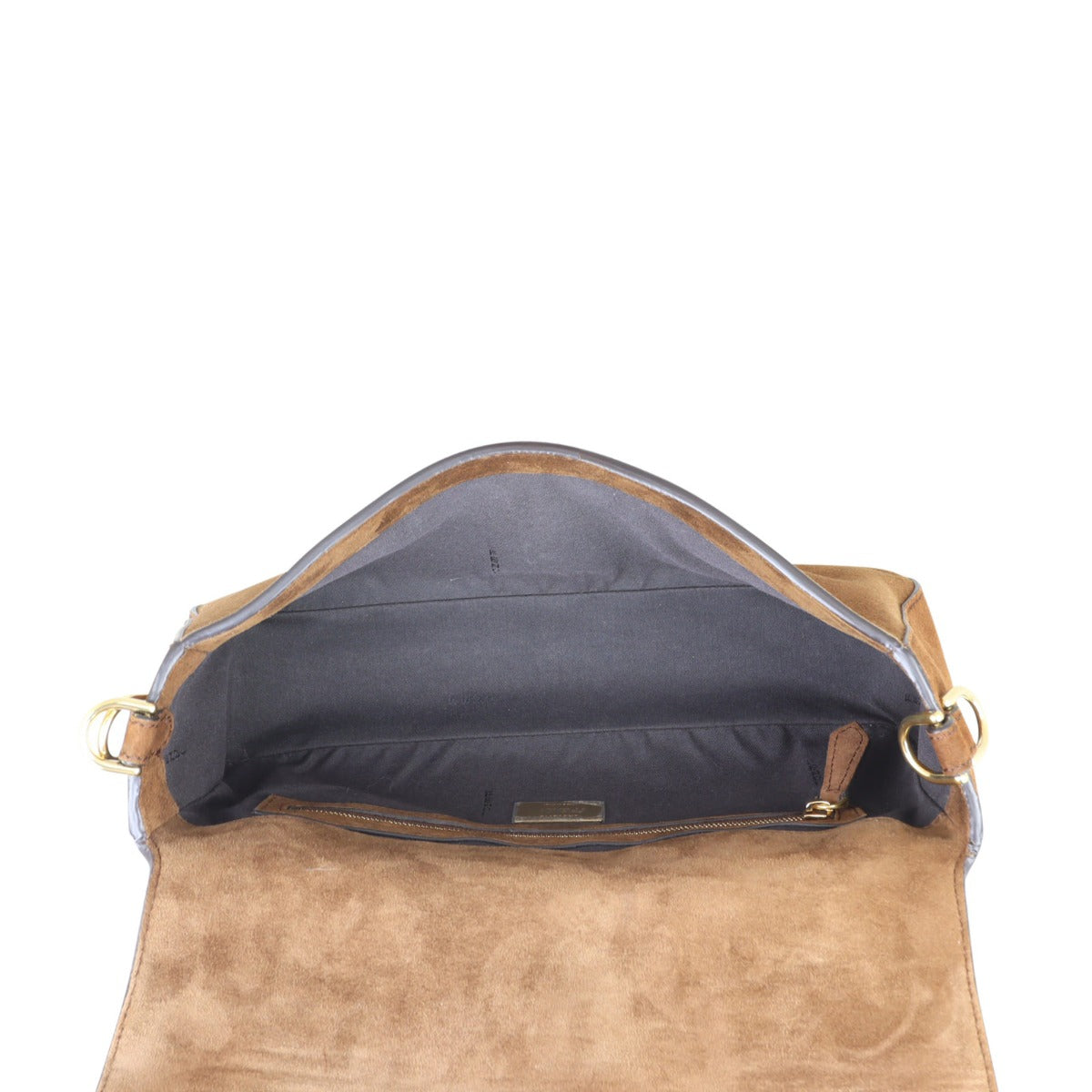 Fendi Suede Baguette Bag