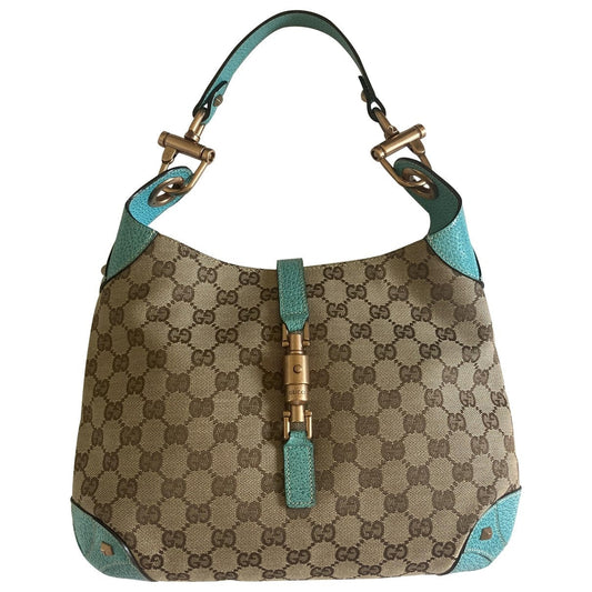 Gucci jackie  cloth clutch bag