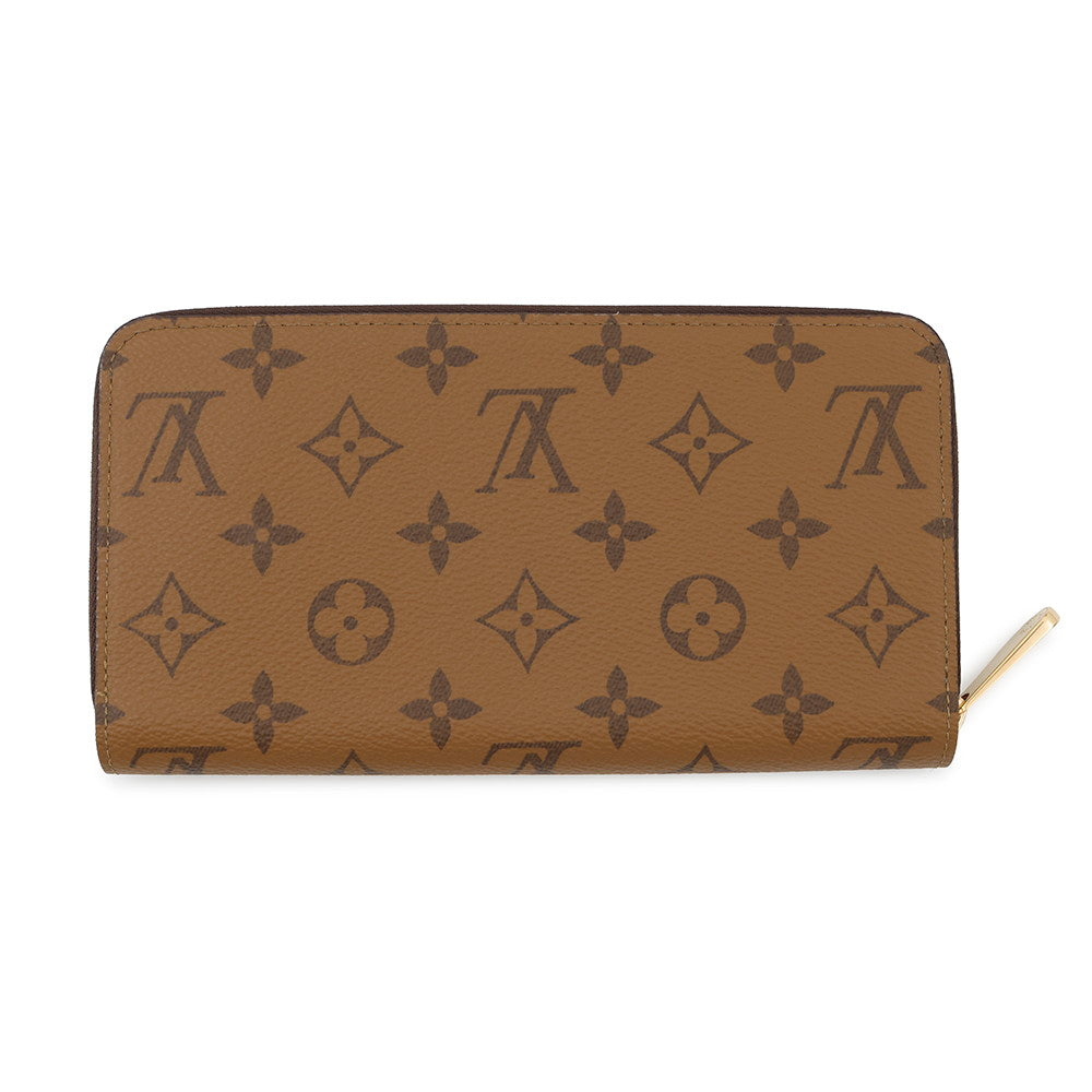 LOUIS VUITTON Zippy Wallet NoirM82444 Monogram Reverse Canvas