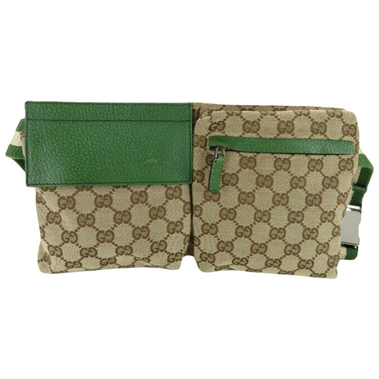 Gucci beige cloth clutch bag