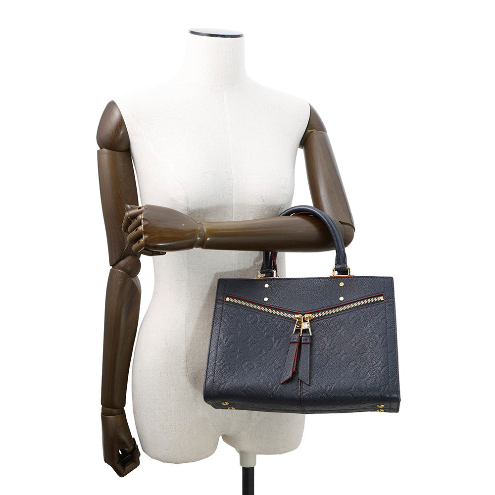 LOUIS VUITTON Sully Marine RougeM54195 Monogram Empreinte Leather Size PM