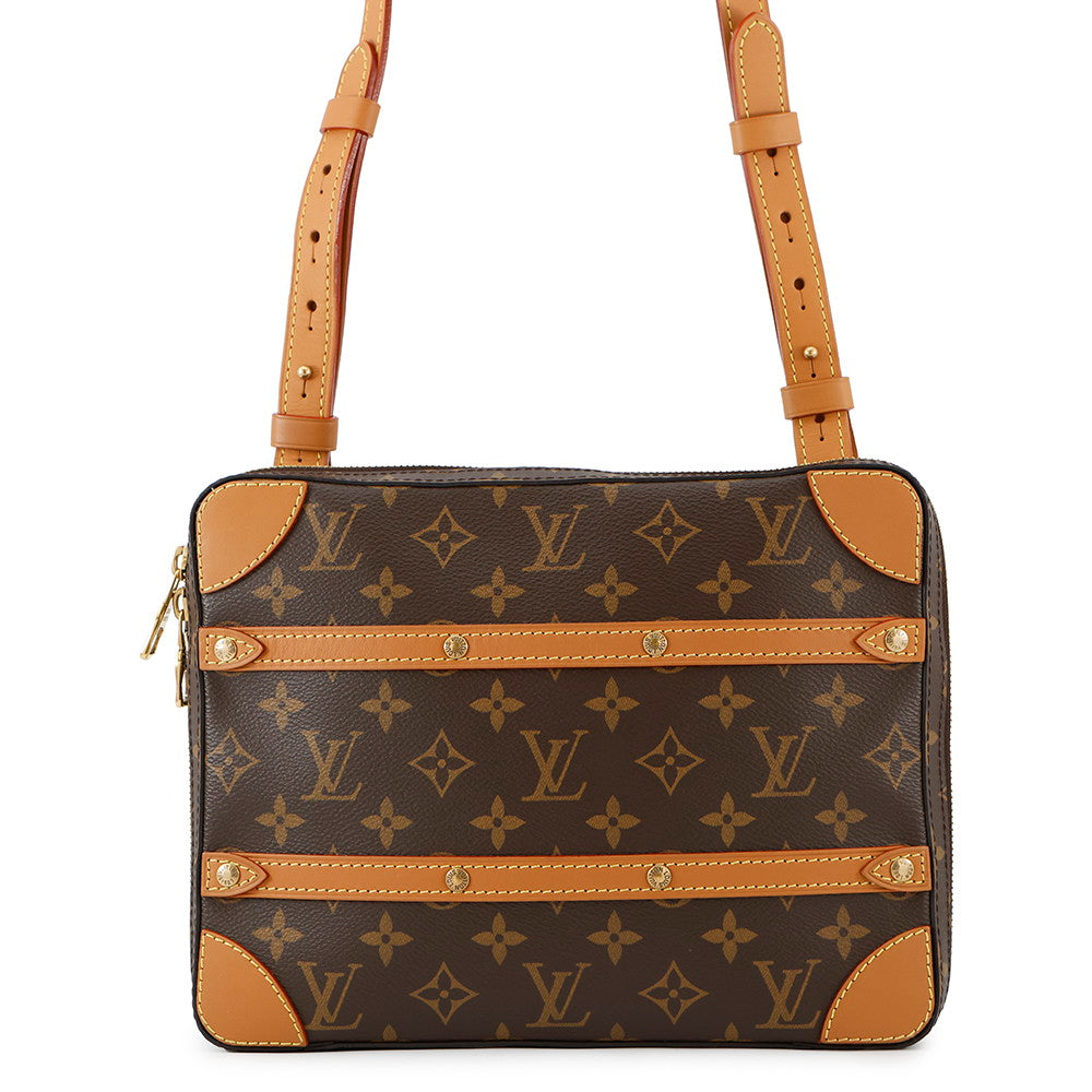 LOUIS VUITTON Soft Trunk / Messenger BrownM68494 Monogram Size PM