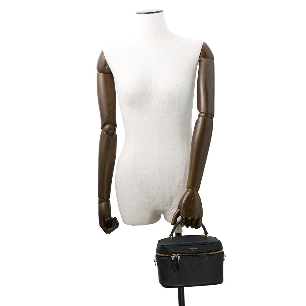 LOUIS VUITTON Vanity NoirM45598 Monogram Empreinte Leather Size PM