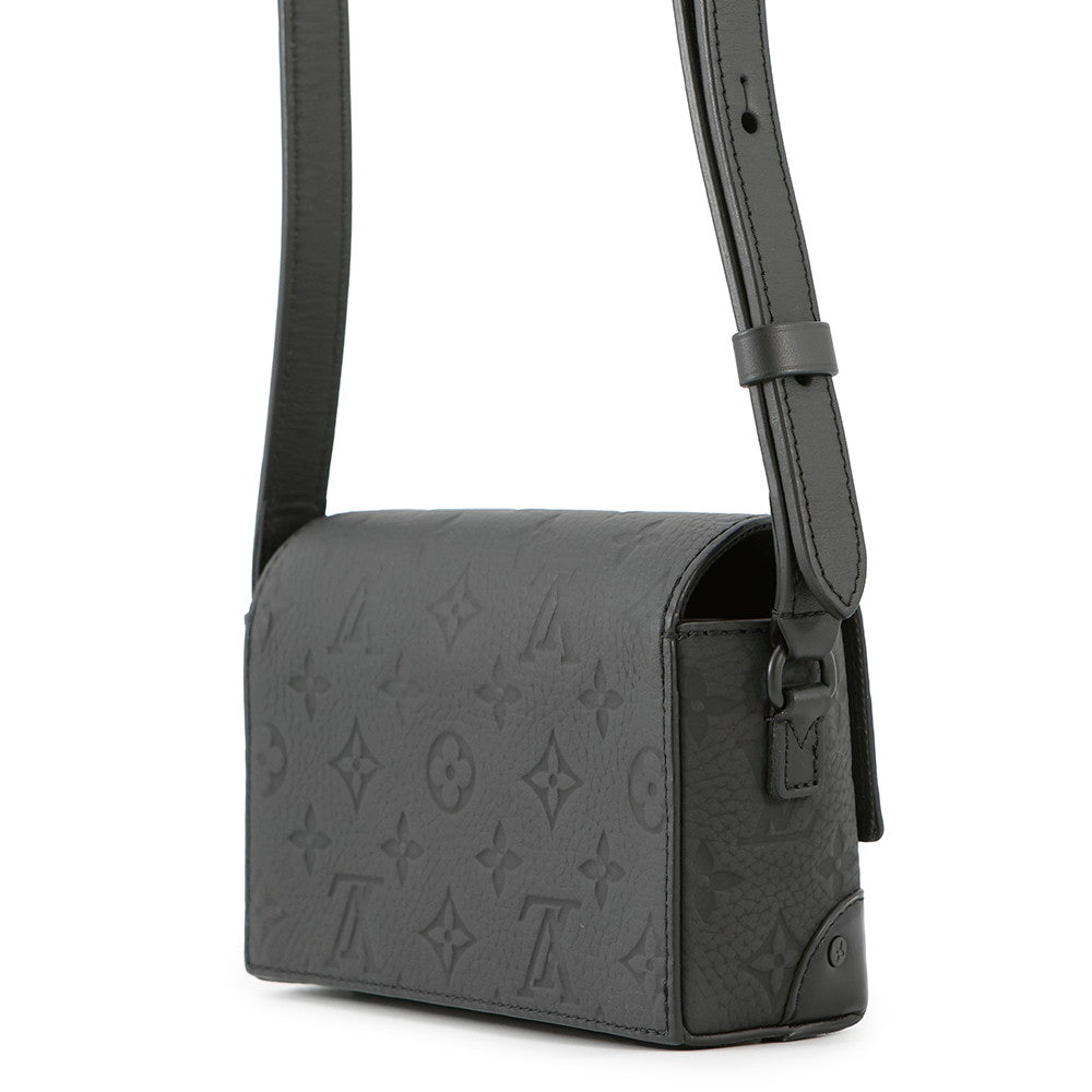 LOUIS VUITTON Steamer Wearable Wallet NoirM81746 Monogram・Taurillon