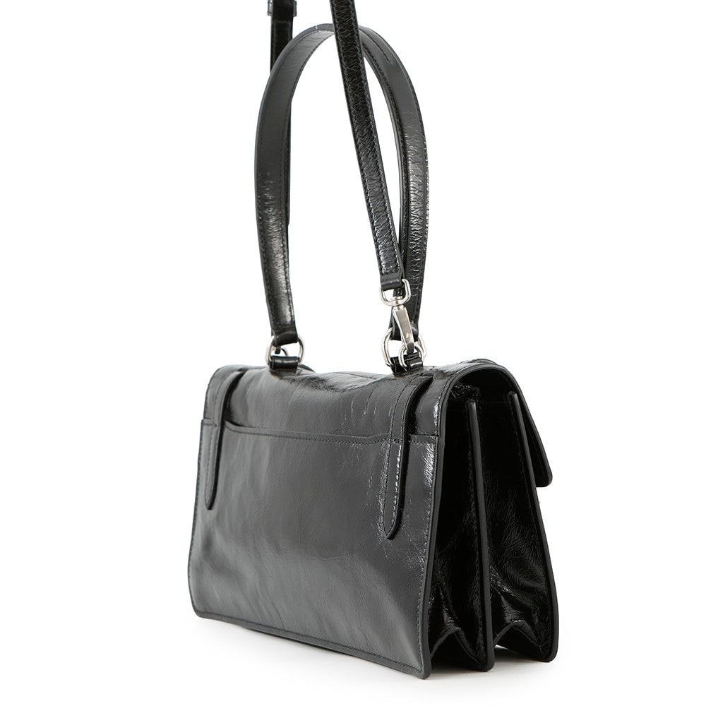 PRADA ?2025ss 2way Shoulder Bag Black1BN026 Leather Size Medium