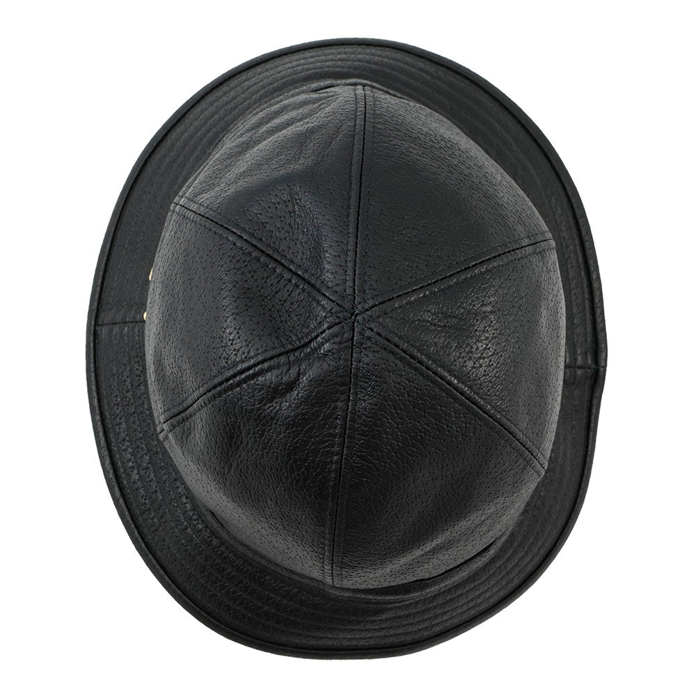GUCCI Horsebit bucket hat Size S Black666600 Lambskin